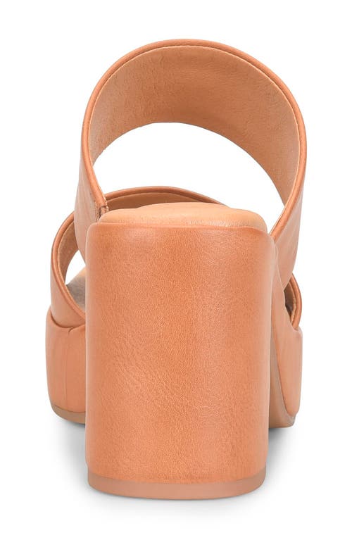 B O C By Børn Leanna Platform Slide Sandal In Light Tan