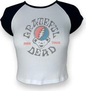 Junk Food Grateful Dead 1988 Tour Graphic Raglan Baby Tee