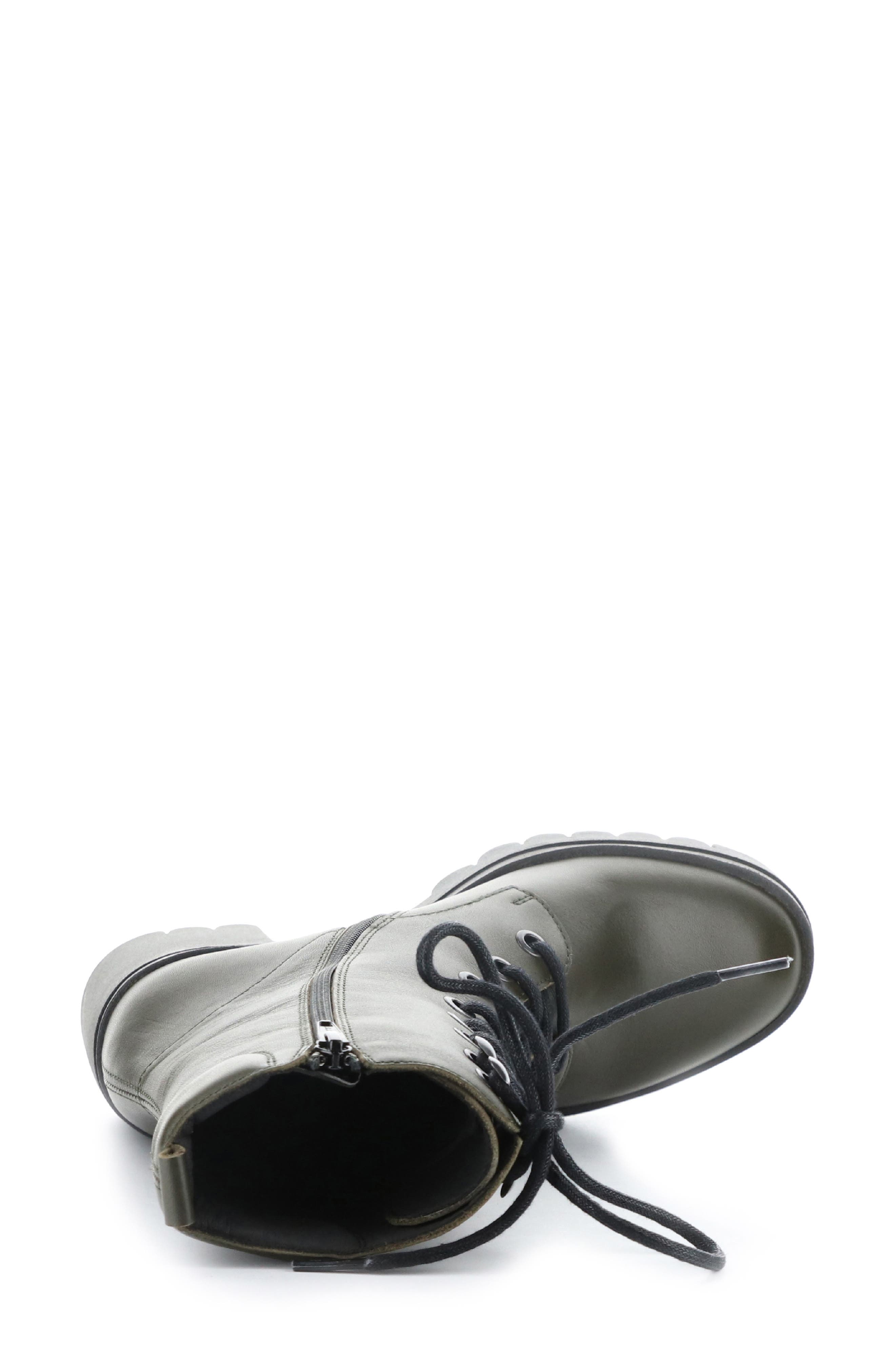 Fly London Tiel Combat Boot, Alternate, color, 012 Military Dublin