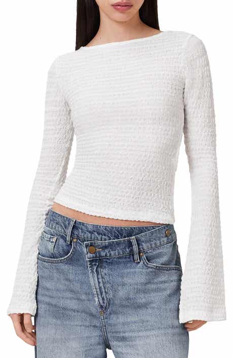 AllSaints Aki Connie Boatneck Top