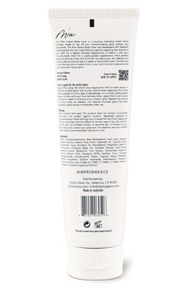 Dolce Glow by Isabel Alysa Mia Shimmer Topper Lotion, Alternate, color, 