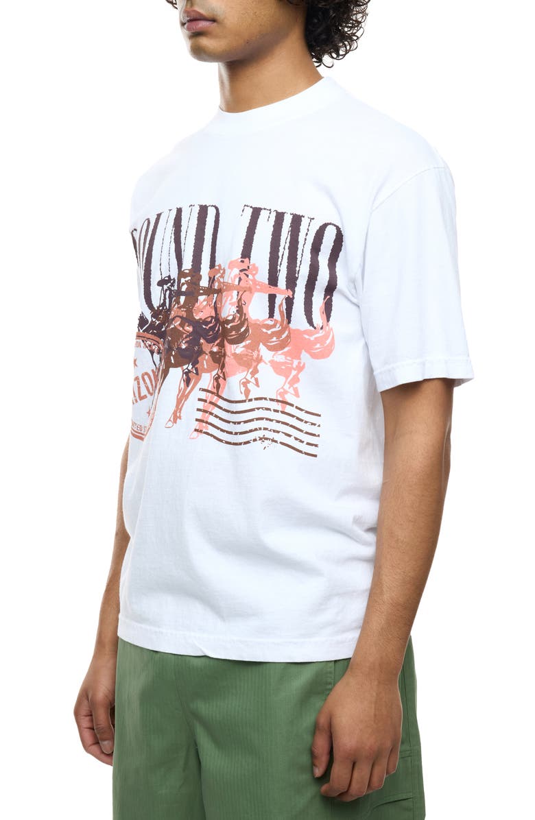 Round Two Arizona Stamp Graphic T-Shirt, Alternate, color, White