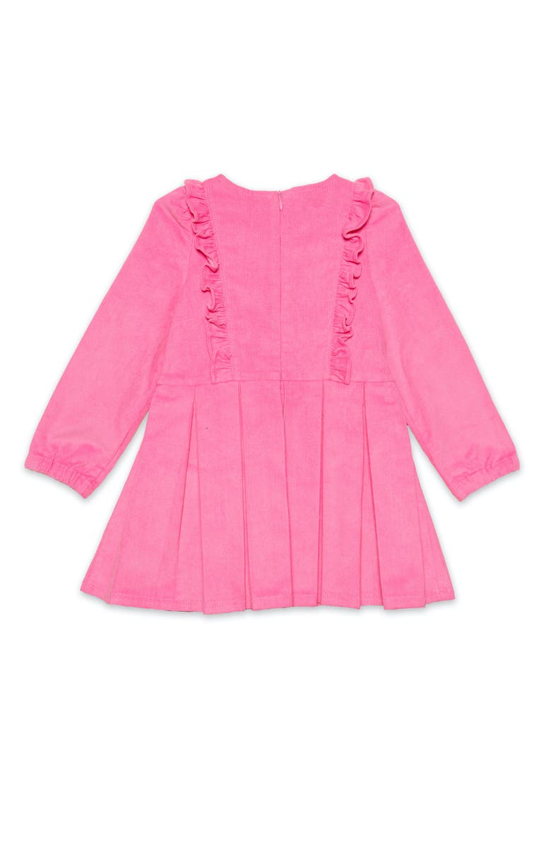 WORTHY THREADS Long Sleeve Ruffle Dress, Alternate, color, Pink