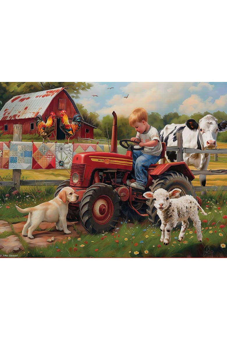 Farming Life 1000 piece Jigsaw Puzzle for Adults, Alternate, color, Multicolor