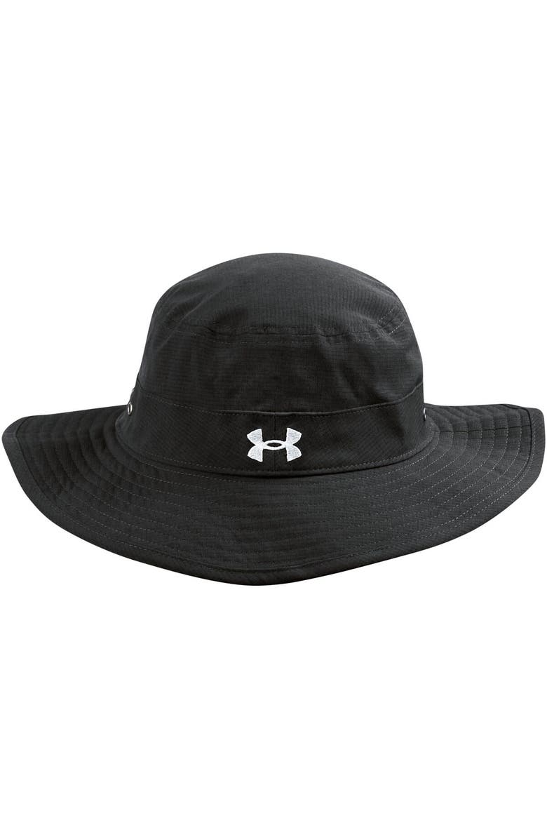 Under Armour Men's Under Armour Black Texas Tech Red Raiders Performance Boonie Bucket Hat, Alternate, color,