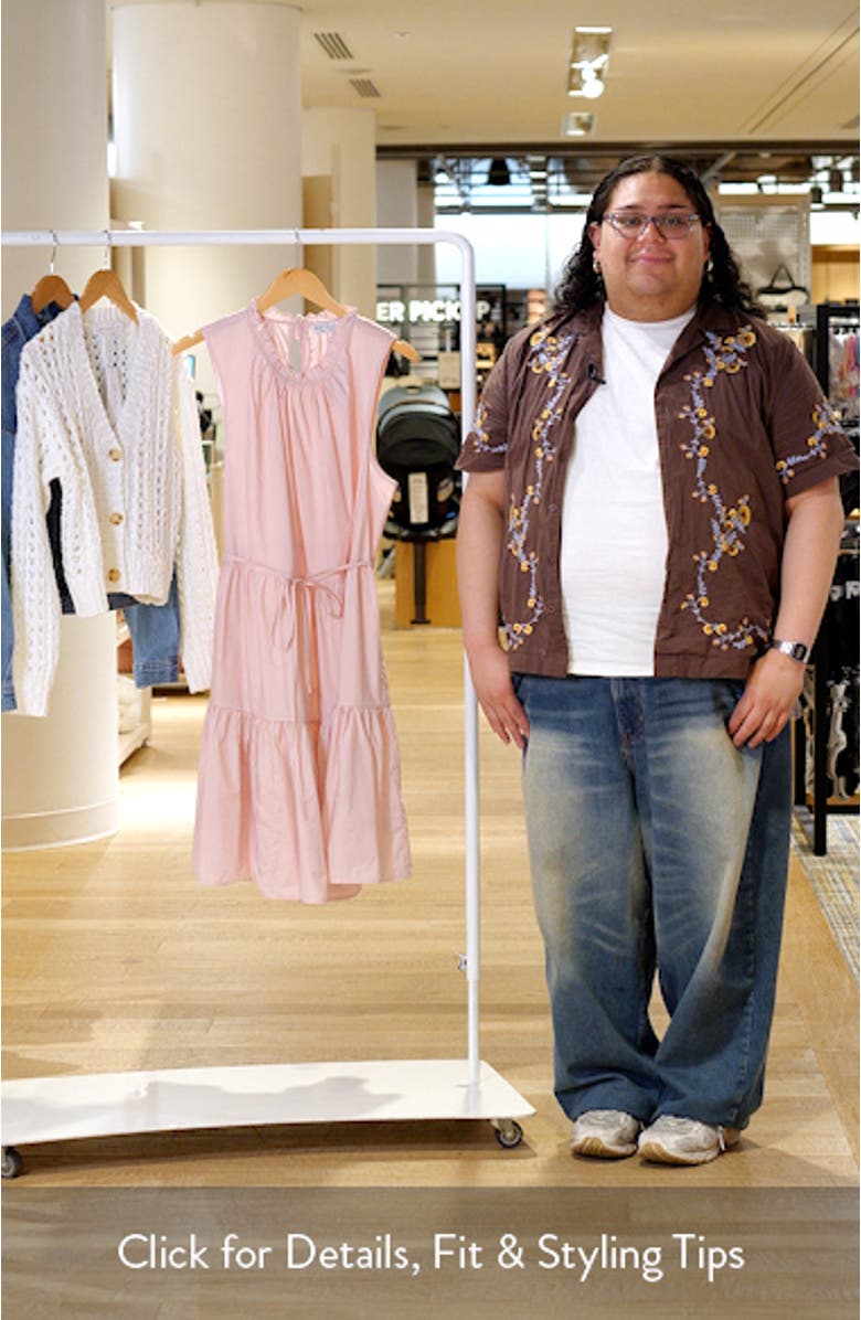 Rhodes Tiered Cotton Dress, sales video thumbnail