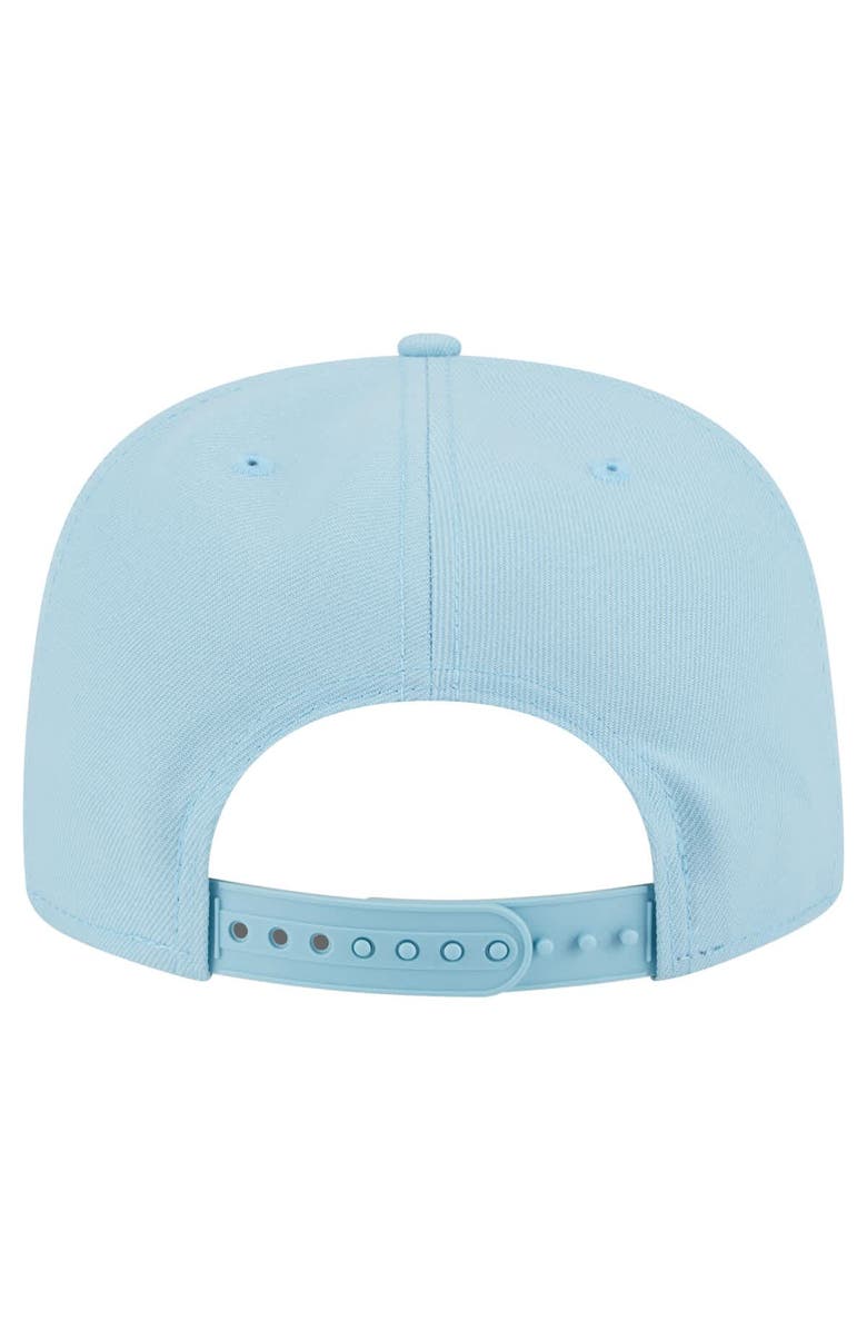 New Era Men's New Era  Light Blue Seattle Seahawks Color Pack A-Frame 9FIFTY Snapback Hat, Alternate, color, 