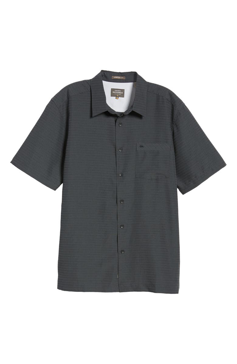 Quiksilver Waterman Collection Centinela Regular Fit Camp Shirt, Alternate, color, 