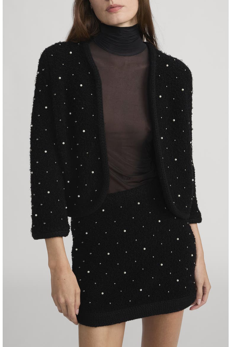 The Embellished Jacket, Main, color, BLACK