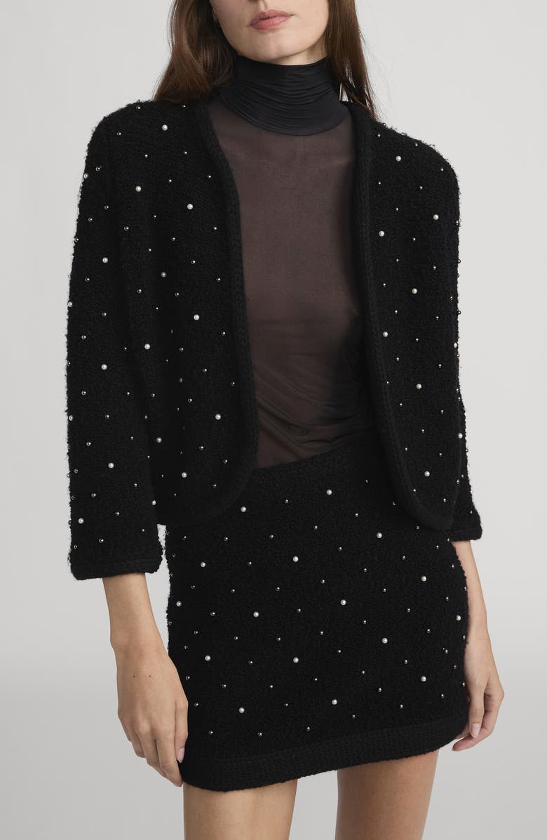 FRAME The Embellished Jacket, Main, color, Black