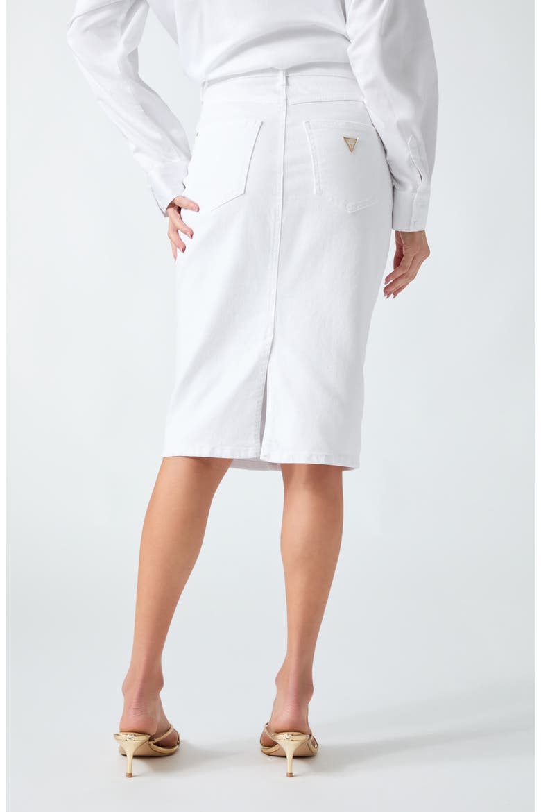 Riley Pencil Skirt, Alternate, color, WHITE