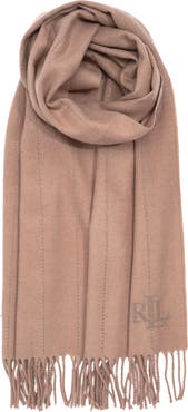 Lauren Ralph Lauren Shine Pinstripe Scarf