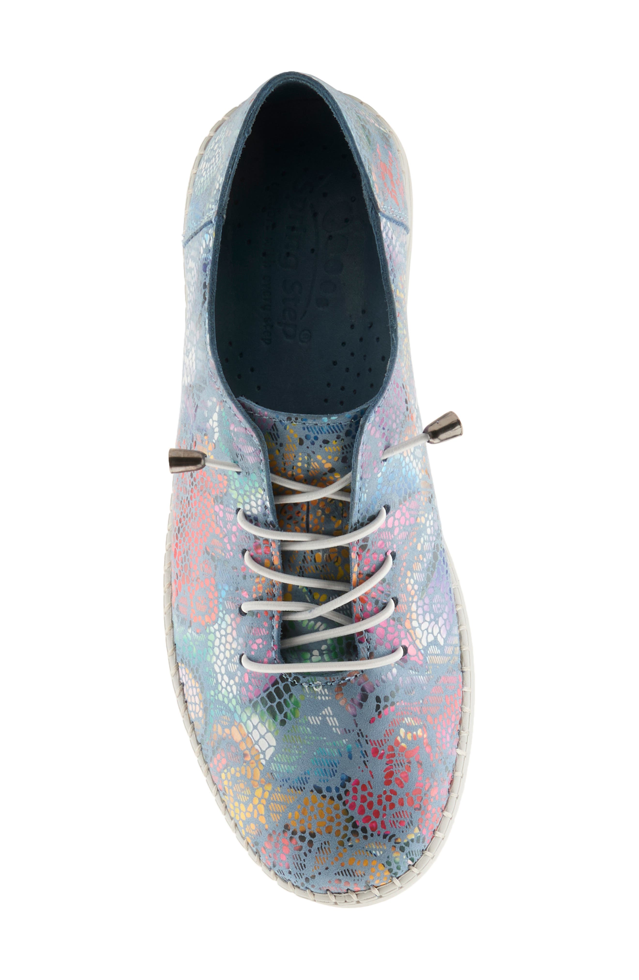 Garner Low Top Sneaker, Alternate, color, BLUE MULTI