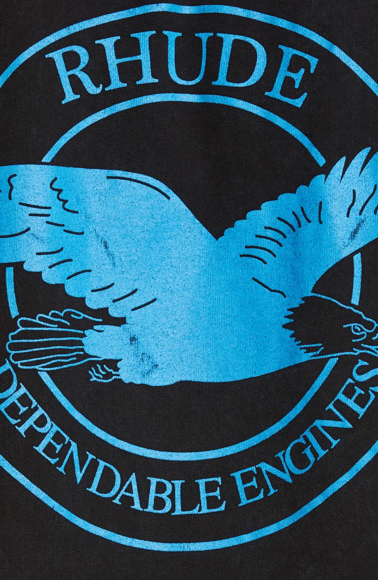 Rhude Engines Graphic T-Shirt, Alternate, color, 