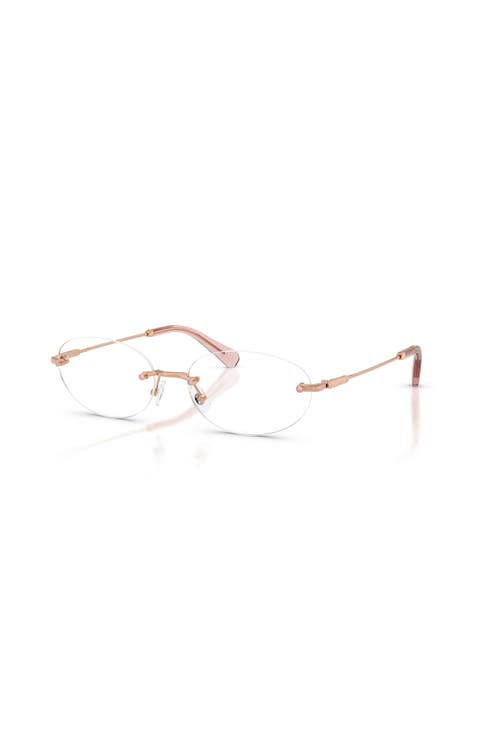 54mm Oval optical glasses