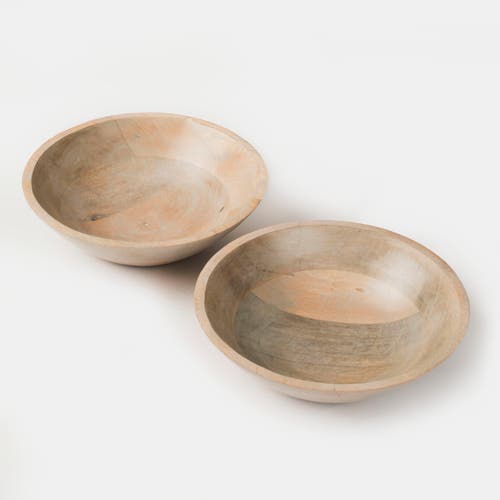 Mela Artisans Woodform Stackable Bowls