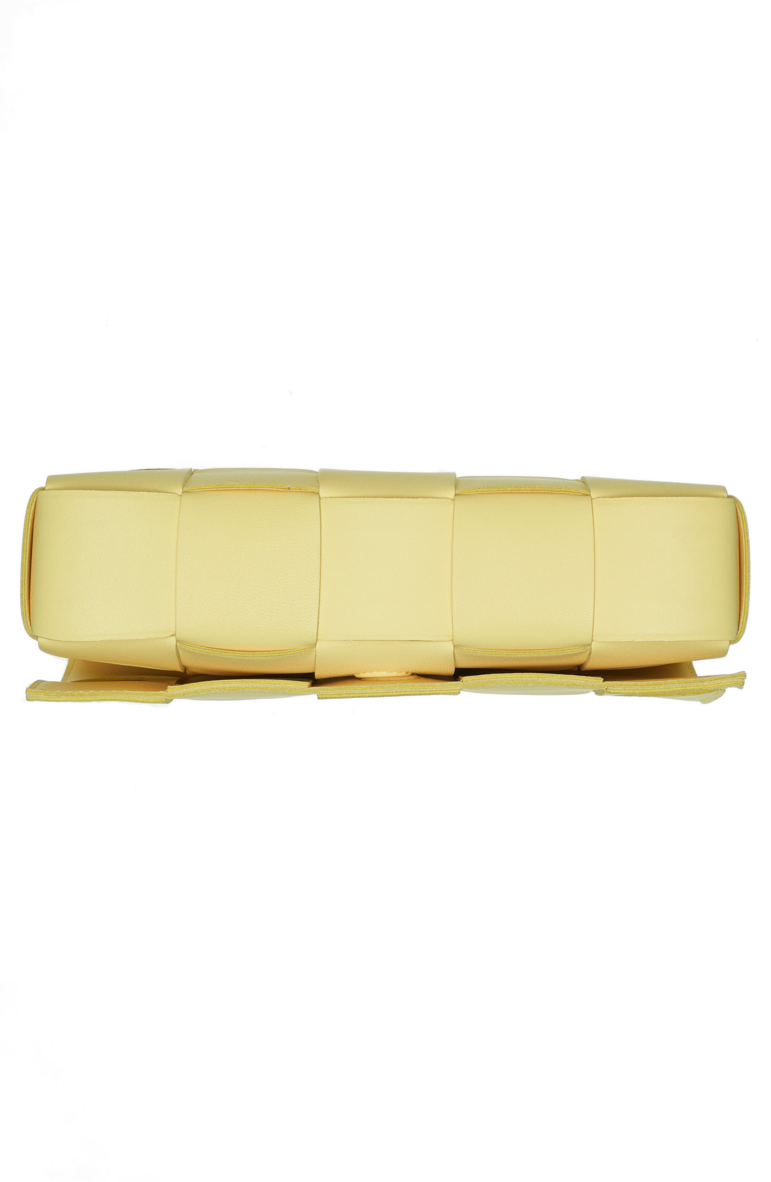 Bottega Veneta Intrecciato Leather Crossbody Bag, Alternate, color, Sherbert