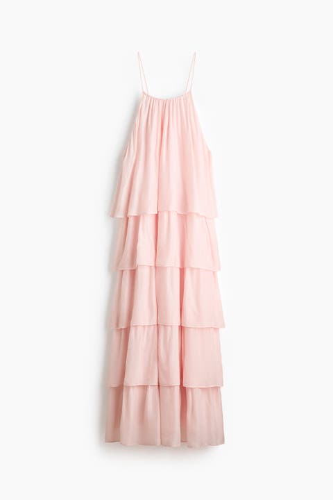 Tiered Strappy Dress