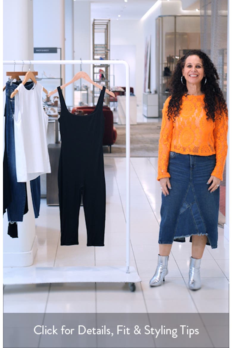 Stretch Jersey Capri Jumpsuit video