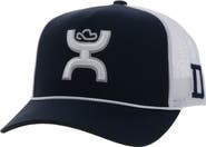 HOOEY Men's HOOey Navy/White Dallas Cowboys Hands Up Trucker Adjustable Hat