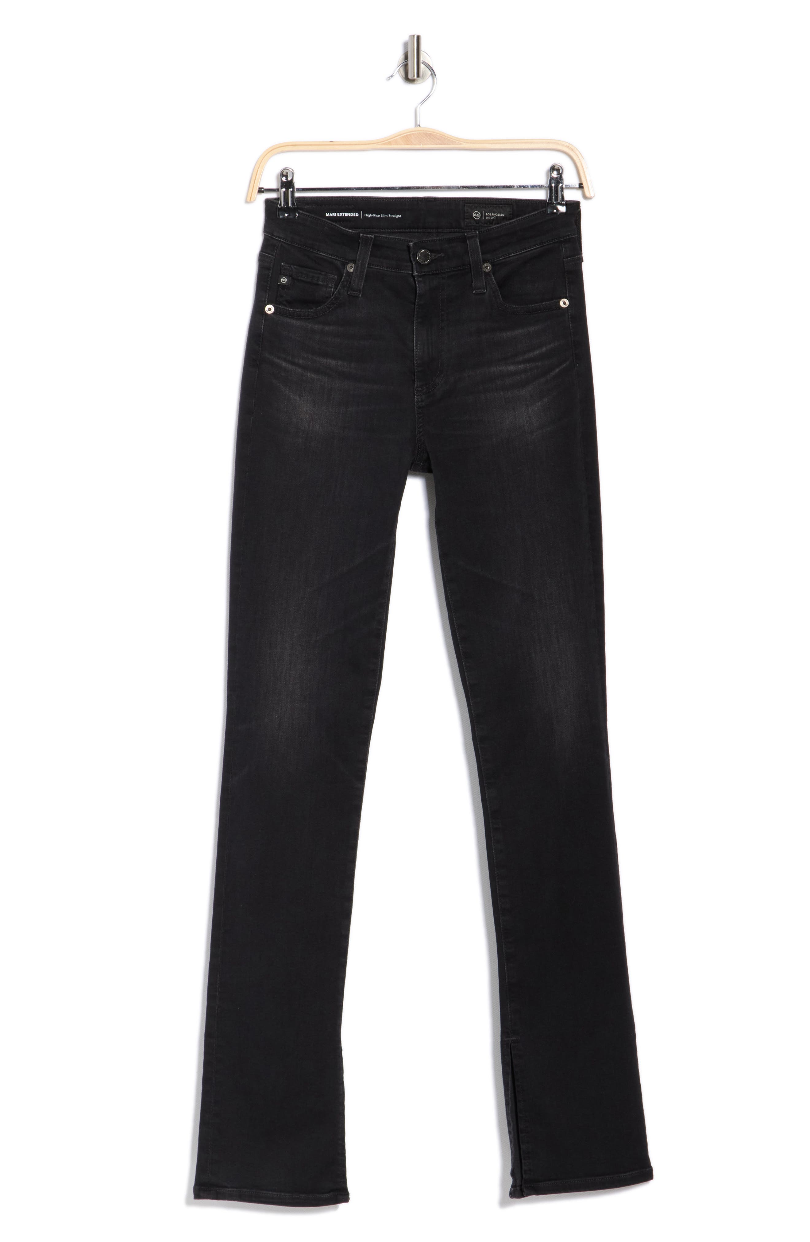 AG Mari Mid Rise Slim Straight Leg Jeans