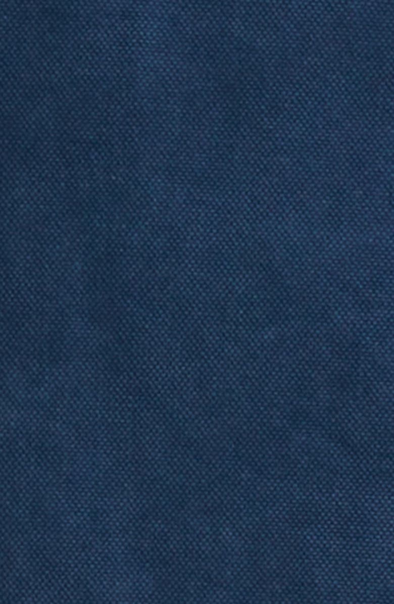 Versace Overdyed Cotton Canvas Chore Jacket, Alternate, color, Petrol Blue