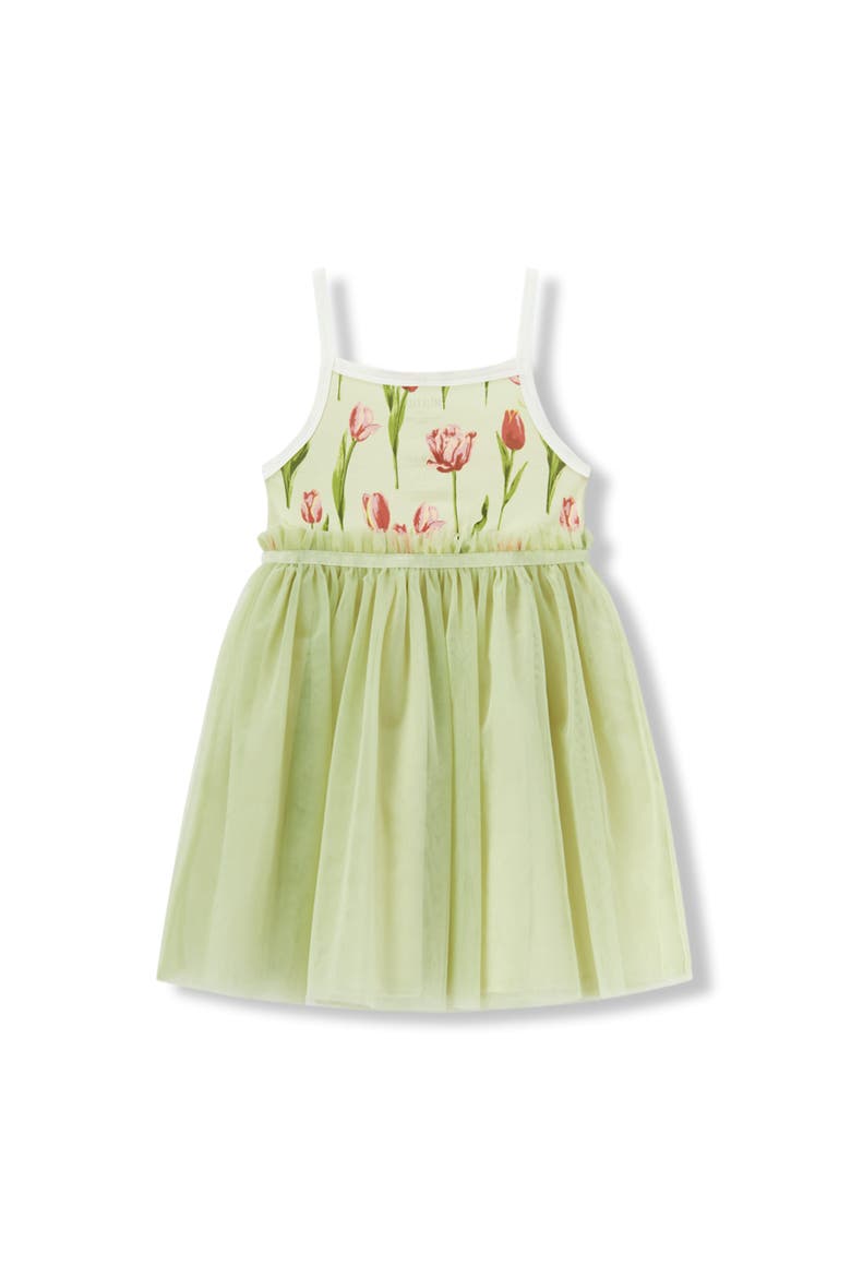 Luxe Stretch Ballet Dress, Alternate, color, Tulip