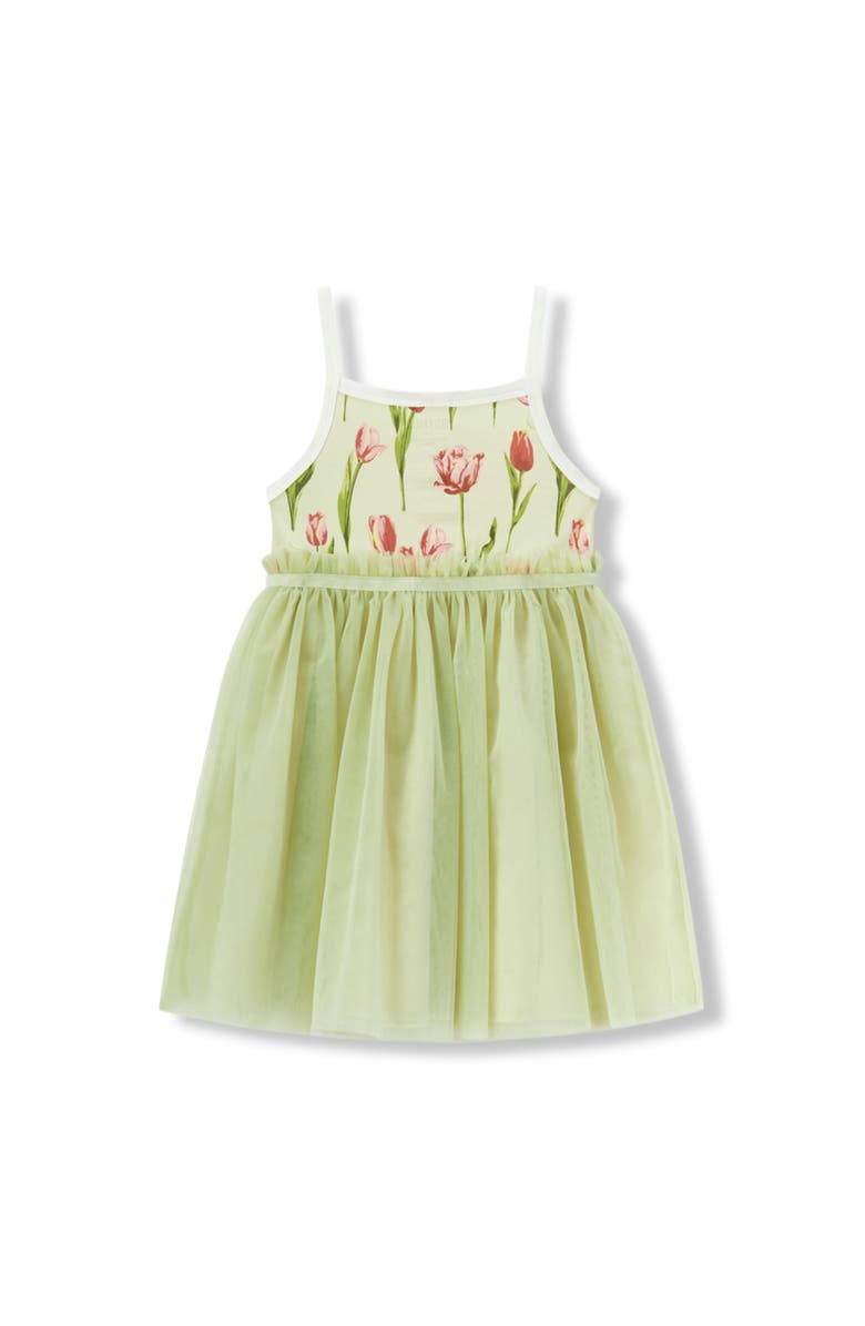 Milkbarn Luxe Stretch Ballet Dress, Alternate, color, Tulip