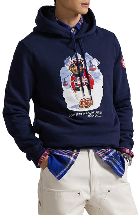 Team USA Polo Bear Graphic Hoodie