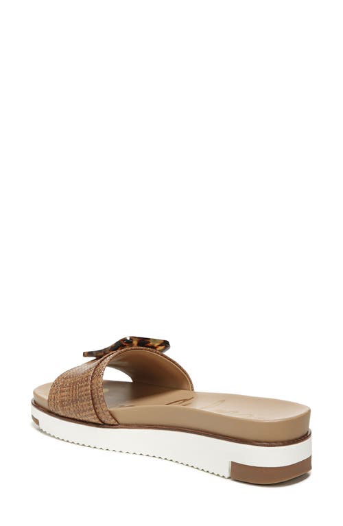 Sam Edelman Ariane Slide Sandal Cuoio Weave 9.0 In Brown