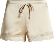 Etam Milky Silk Pajama Shorts