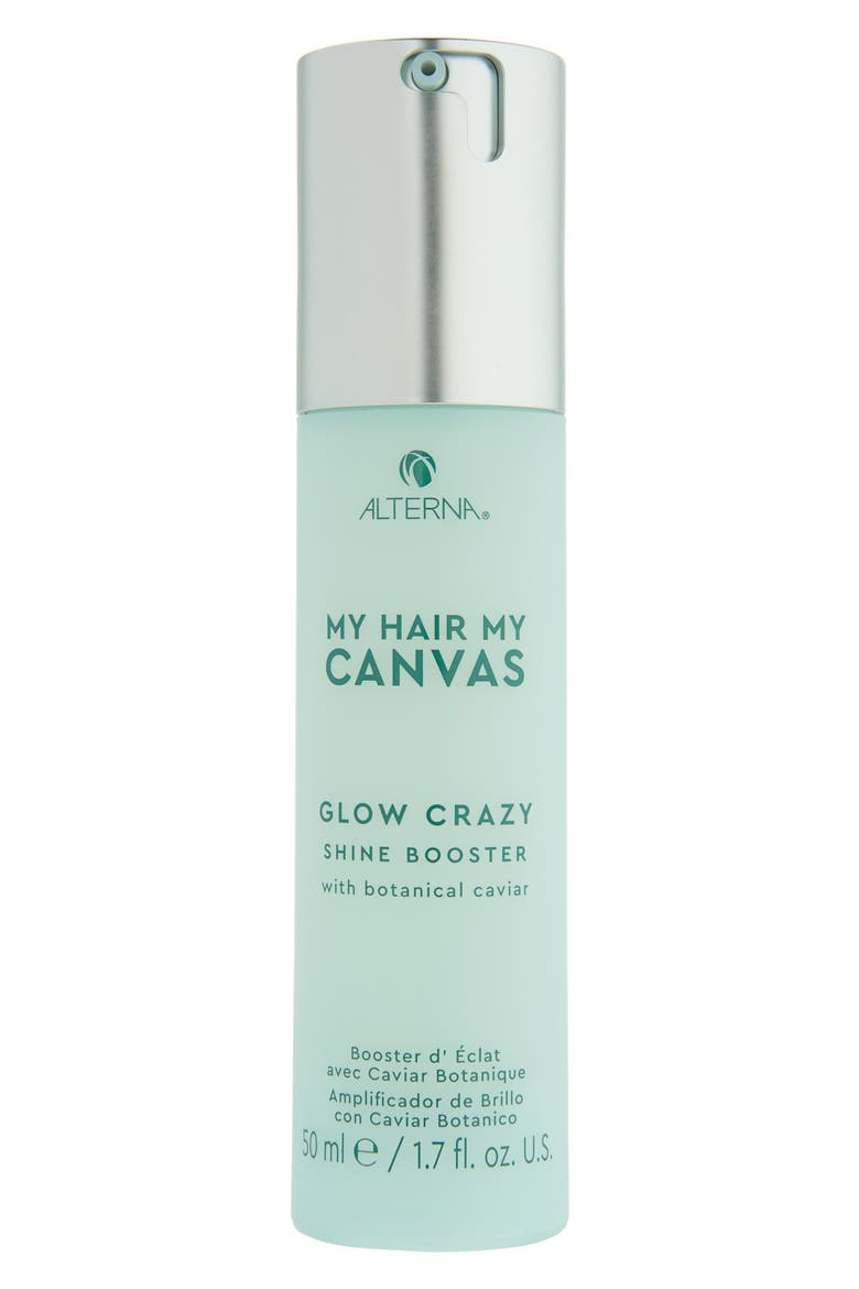 My Hair My Canvas Glow Crazy Shine Booster for Hair, Main, color, NO COLOR