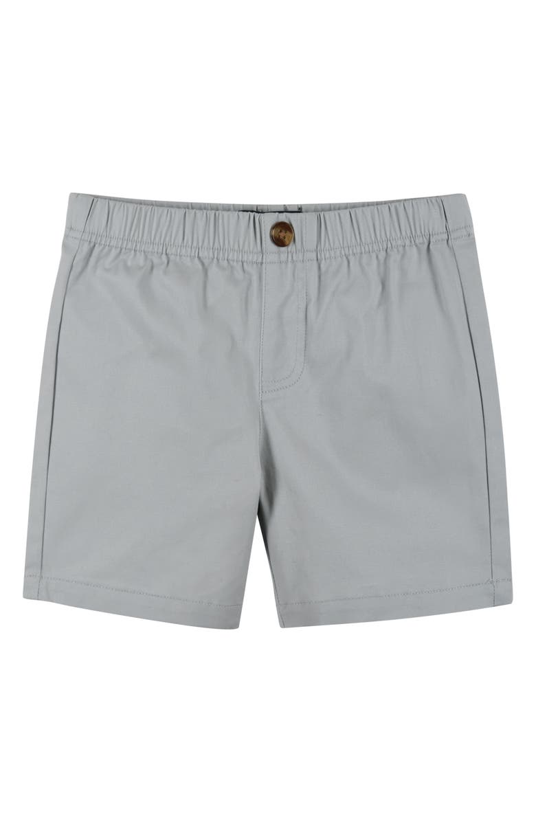 Andy & Evan Woven Button-Up Shirt, Bow Tie & Shorts Set, Alternate, color, 