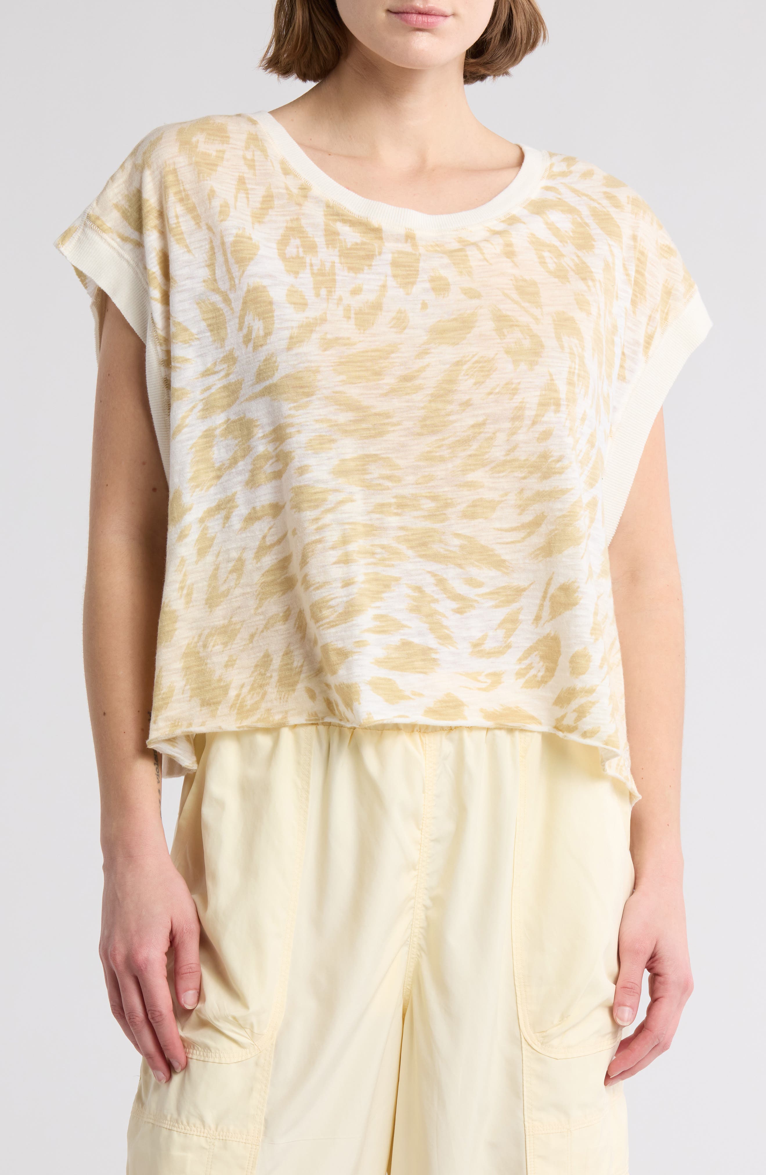 Free People My Time Print T-Shirt