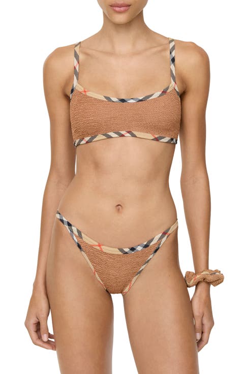 Tyler Original Crinkle™ Two-Piece Bikini Swimsuit & Matching Scrunchie Set
