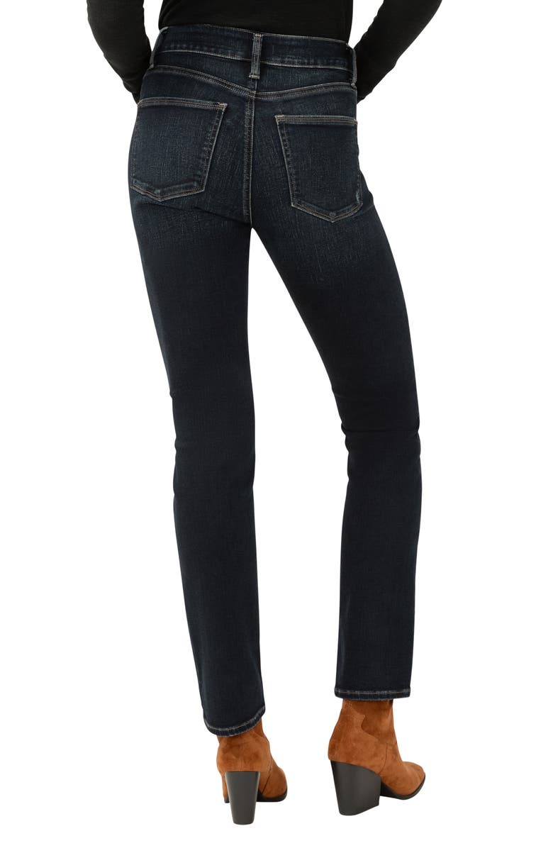 Silver Jeans Co. Avery High Waist Slim Straight Leg Jeans, Alternate, color, Concerto