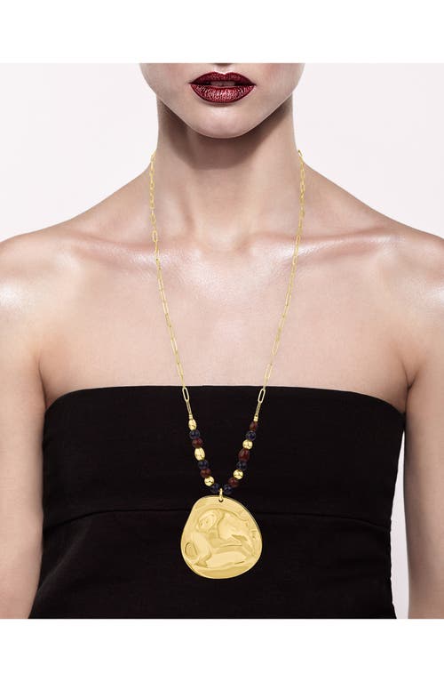 Jardin Large Medallion Pendant Necklace