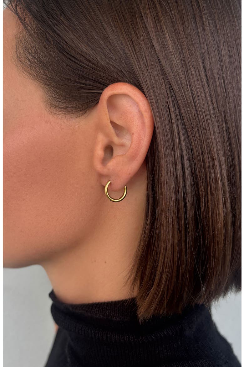 Set of 3 Pair 18k Gold Plated Freshwater Pearl & Stud Earrings, Alternate, color, WHITE/ GOLD