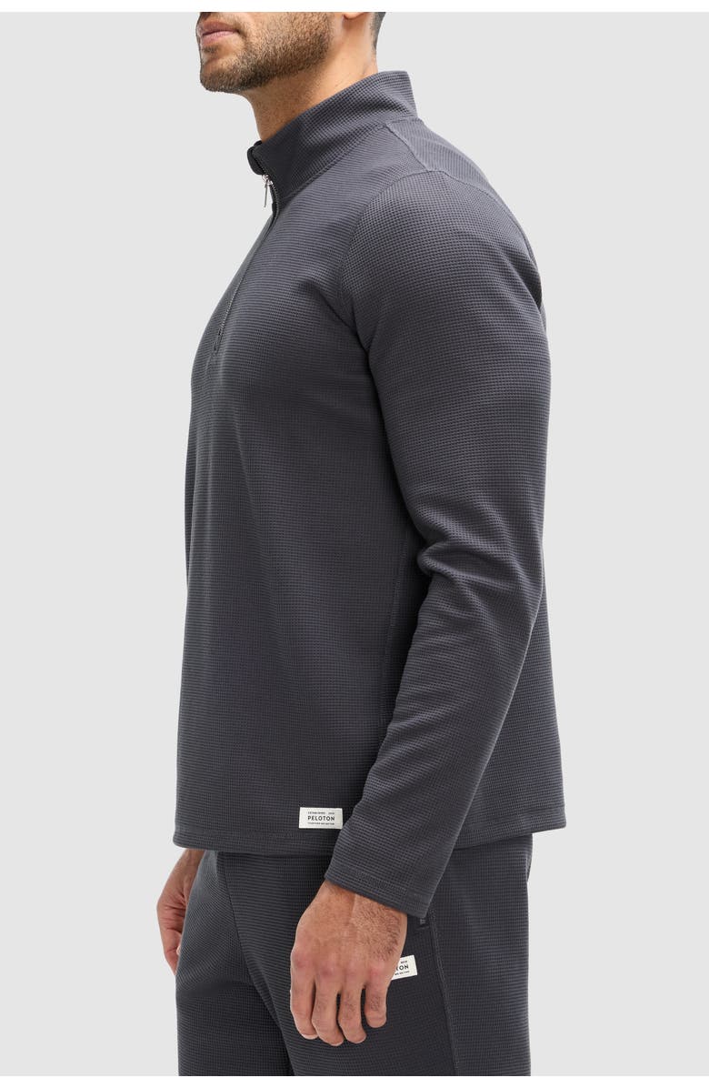 Peloton Waffle 1/4 Zip Long Sleeve, Alternate, color, 