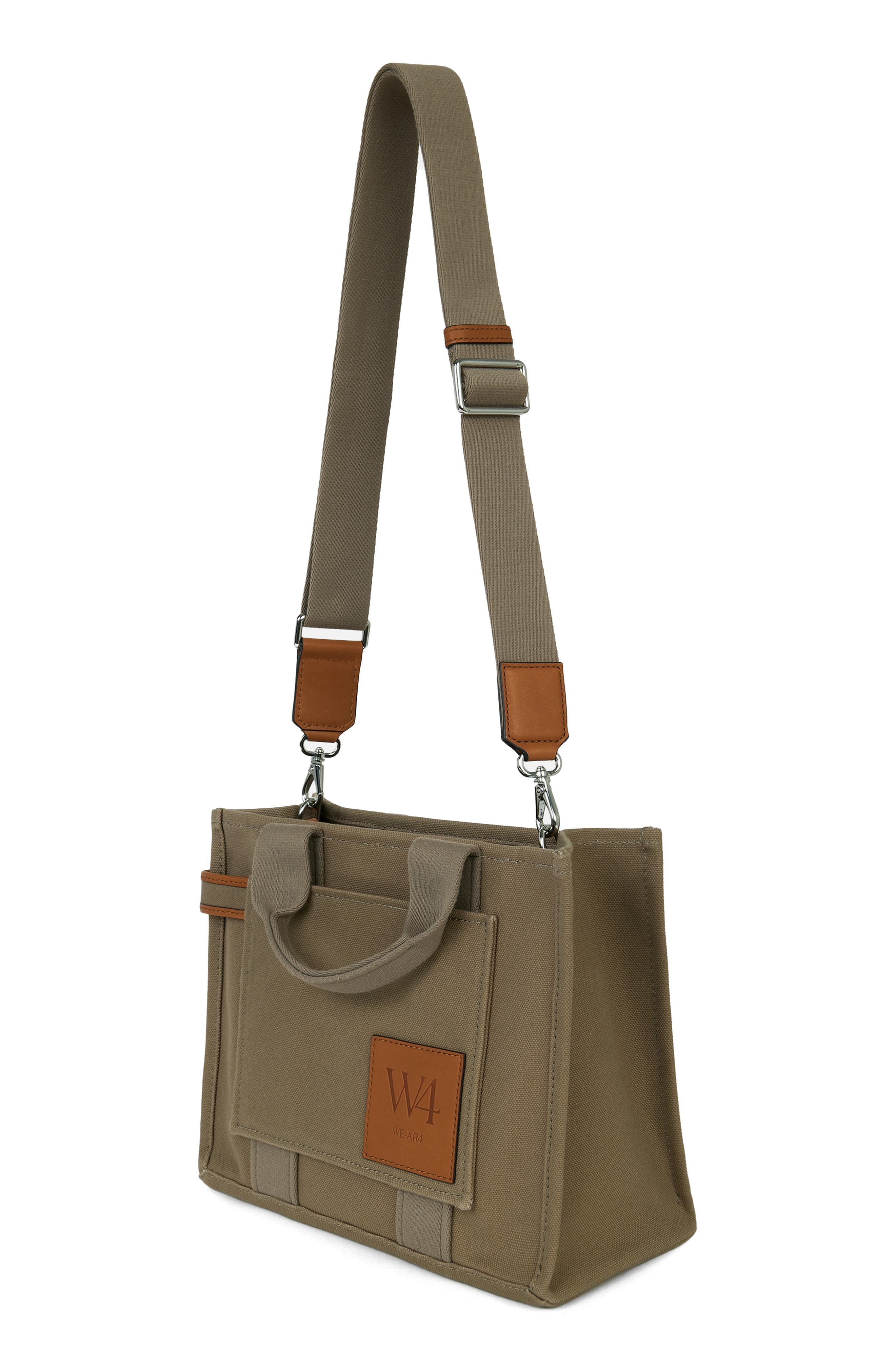 WE-AR4 The Street 29 Canvas Tote, Alternate, color, Sage