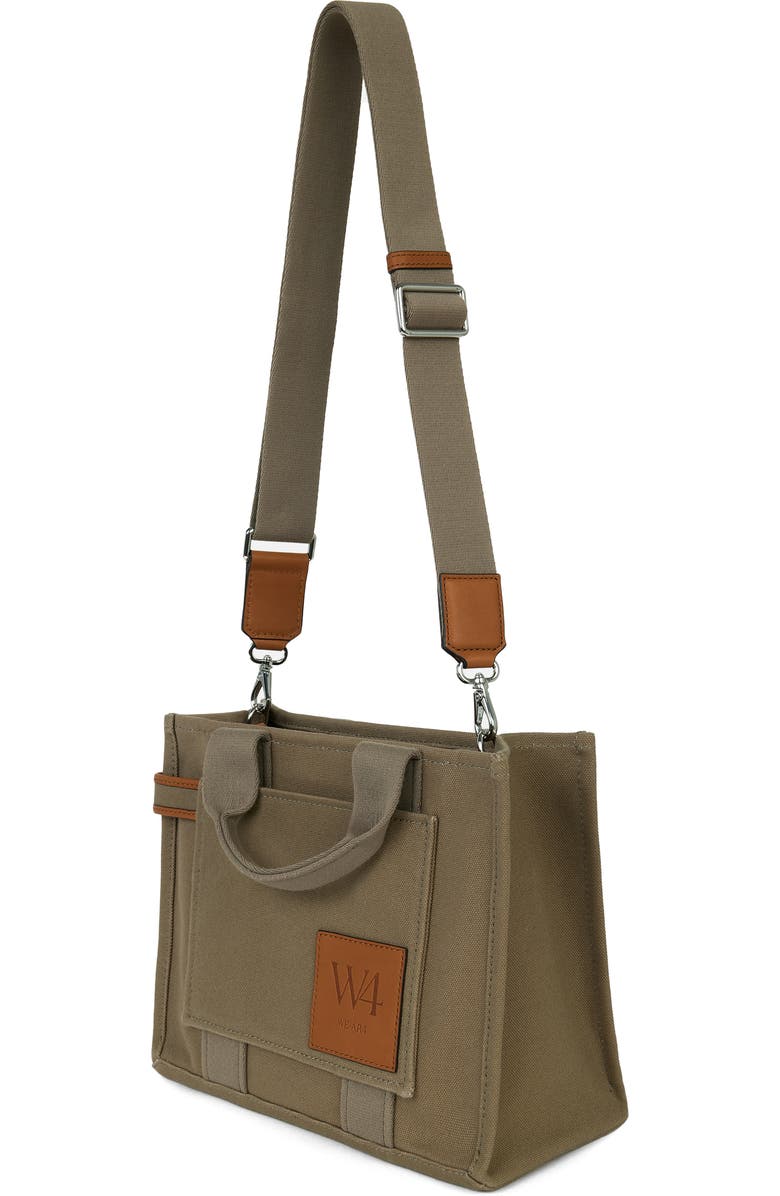 WE-AR4 The Street 29 Canvas Tote, Alternate, color, Sage