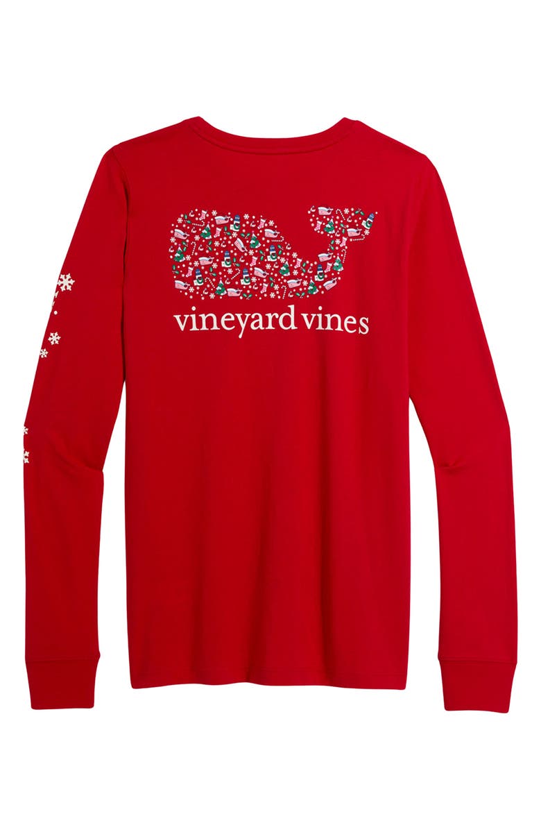 vineyard vines Christmas Icons Cotton Graphic T-Shirt, Alternate, color,