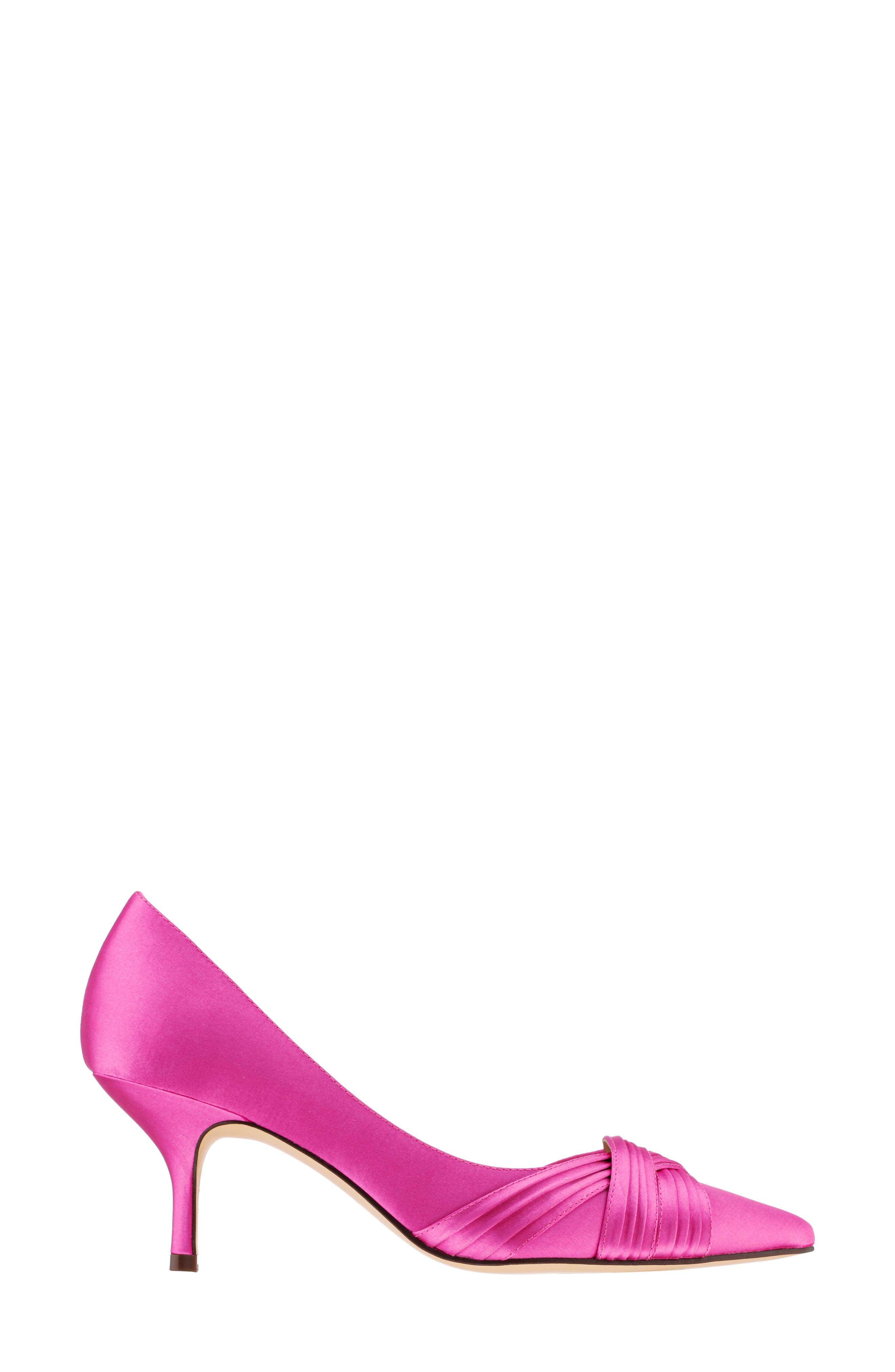 Blakely Half d'Orsay Pointy Toe Pump, Alternate, color, ULTRA PINK
