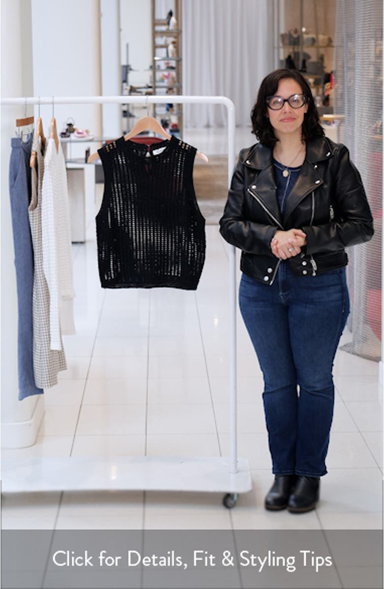 The Crochet Mercerized Cotton Tank, sales video thumbnail