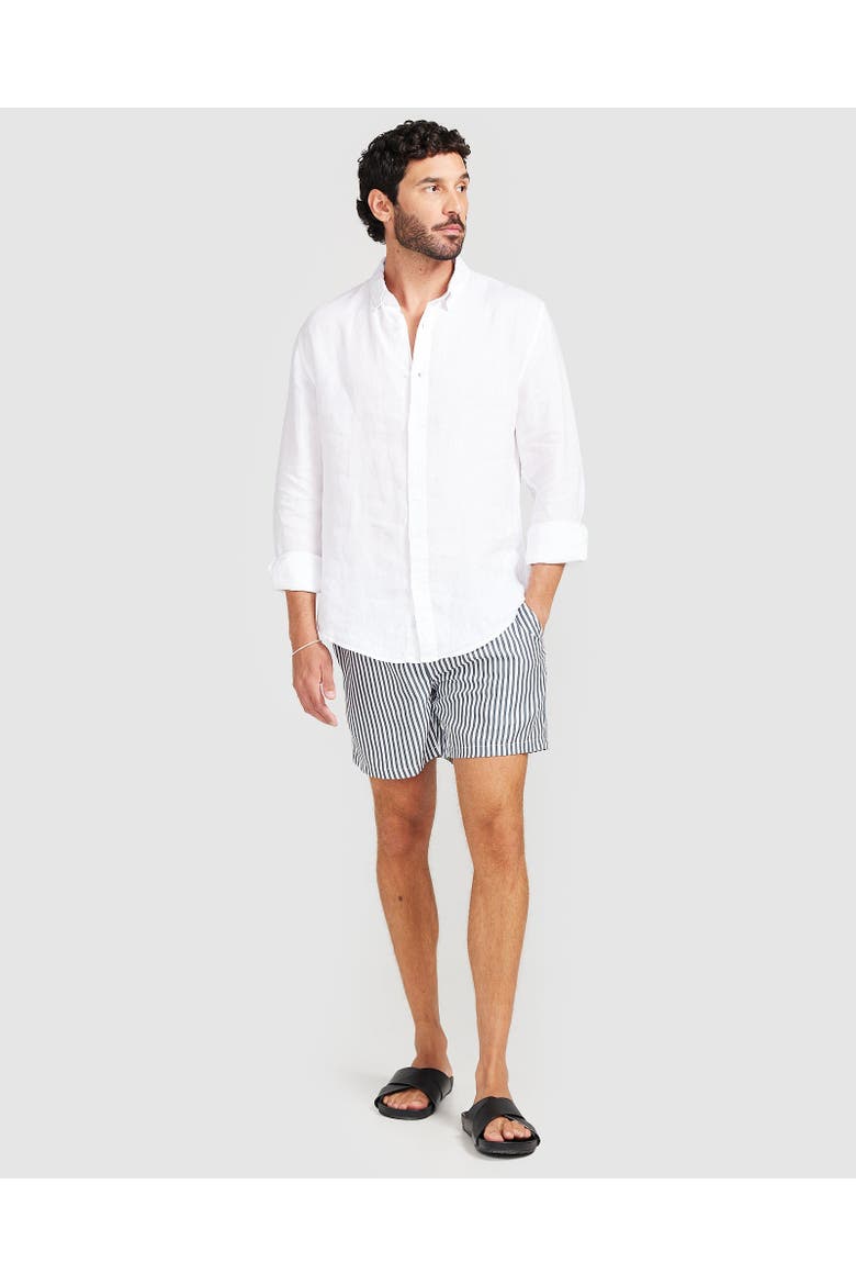 Linen Shirt, Alternate, color, White