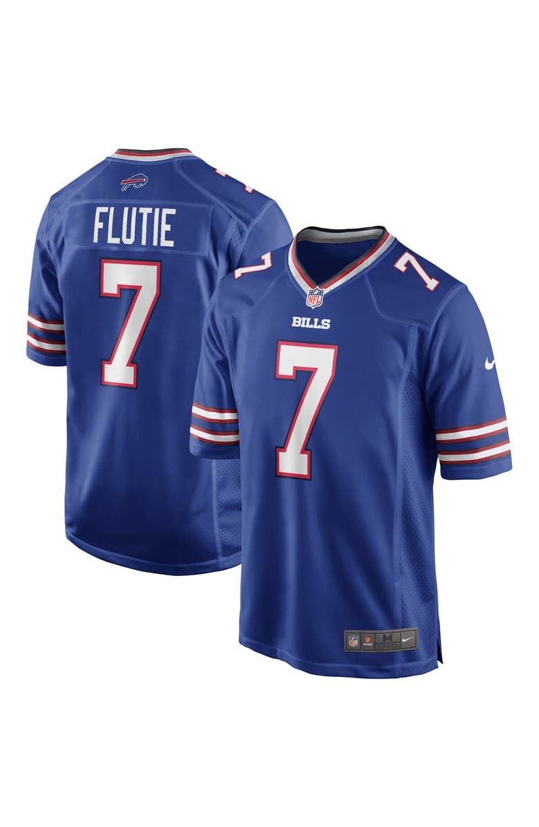 Nike Men's Nike Doug Flutie Royal Buffalo Bills Game Retired Player Jersey, Main, color, 