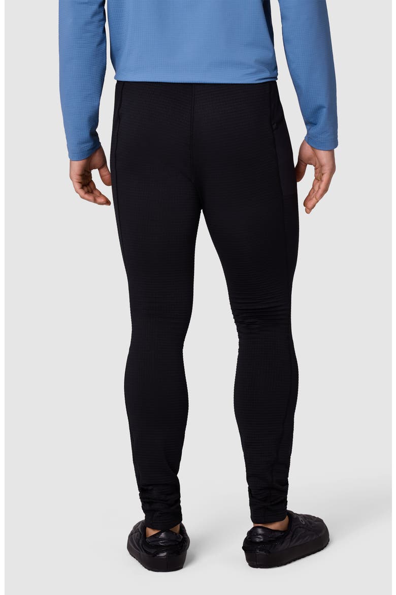 Vigor Grid Performance Fleece Pants, Alternate, color, BLACK