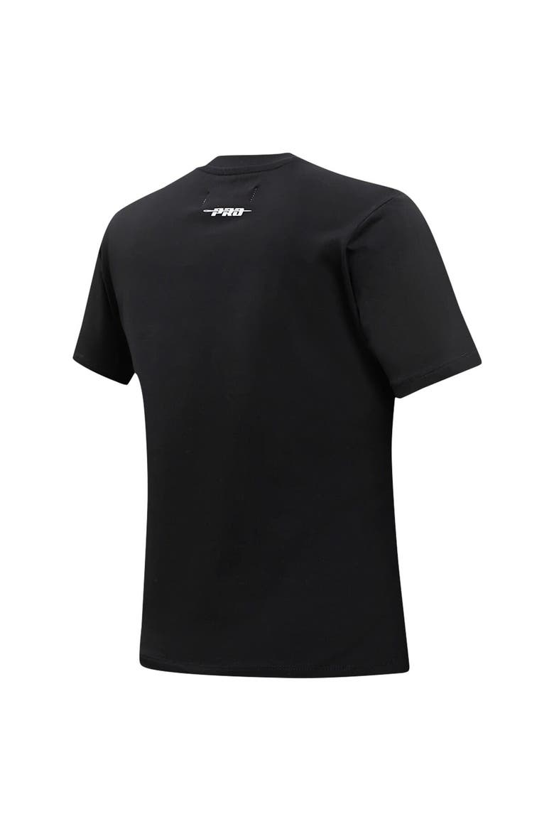 Women's Pro Standard  Black Chicago Cubs Rhinestone Slim Fit T-Shirt, Alternate, color, Black