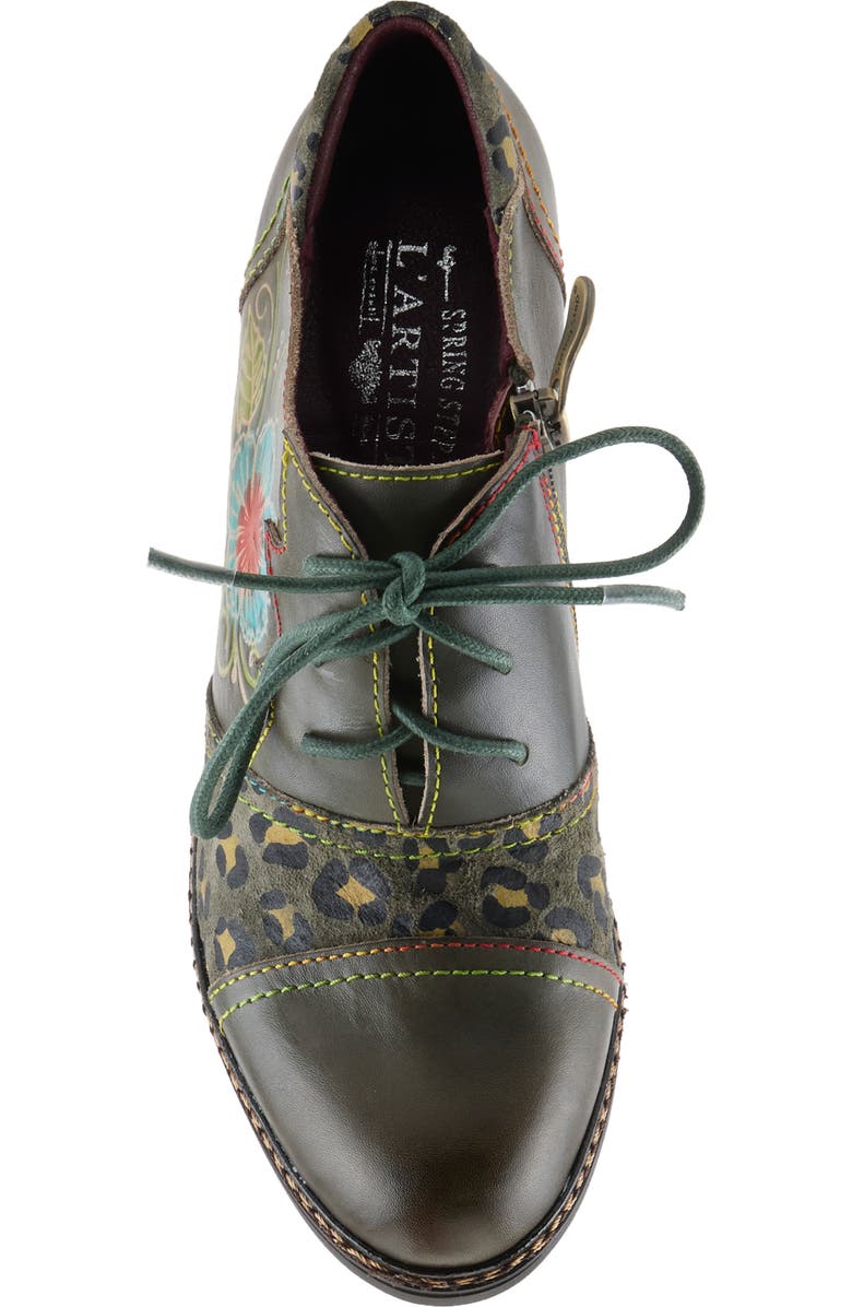 L'Artiste by Spring Step Hunteera Pump, Alternate, color, Olive Multi