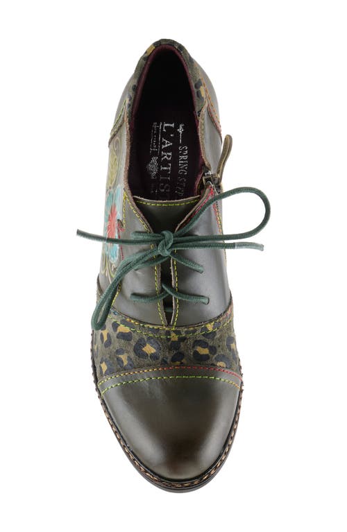 L'artiste By Spring Step Hunteera Pump In Green